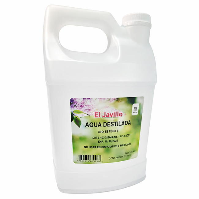 Agua Destilada 3.8L | Alta Pureza (No Estéril) - Imagen 2