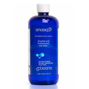 Anasep 473mL | Solución Antibacteriana para Irrigación de Heridas | Uso Hospitalario