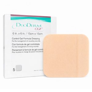 Apósito Hidrocoloide DuoDERM CGF 15x15cm – ConvaTec Control Gel Formula Dressing