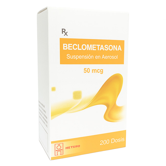 Beclometasona 50mcg Suspensión en Aerosol - Imagen 2