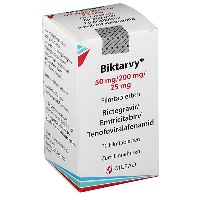 Biktarvy 50/200/25mg Comprimidos Recubiertos 30 unidades - Imagen 3