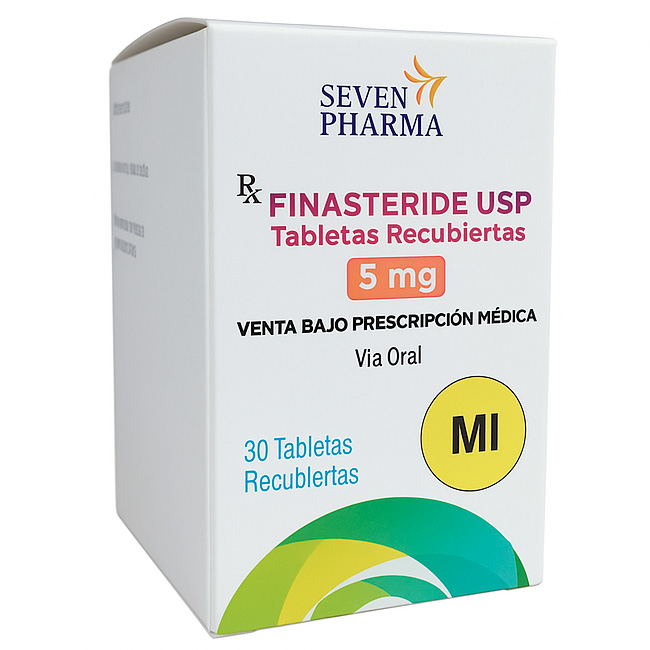Finasteride USP 5mg Tabletas Recubiertas - Imagen 2