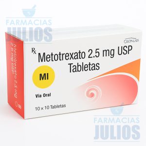 Metotrexato 2.5mg USP Tabletas Celon Labs | Antimetabolito e Inmunosupresor Oral