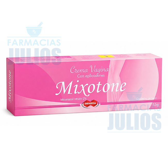 Mixotone Crema Vaginal 55g Tratamiento Infecciones Vaginales - Imagen 2