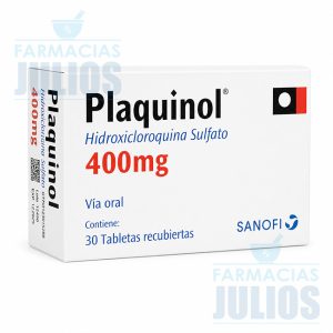 Plaquinol 400 mg Hidroxicloroquina Sulfato Tabletas – Tratamiento Reumático y Dermatológico