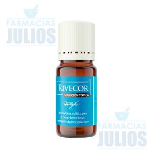 Rivecor Solución 10ml Dermix Tratamiento Verrugas Callos Hiperqueratosis