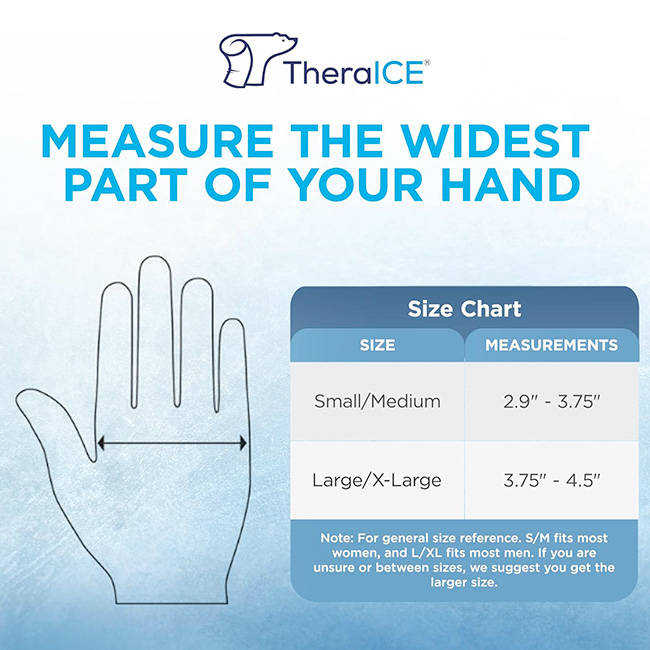 TheraICE Hot & Cold Wrist Ice Pack Manga Terapéutica para Muñeca y Mano (Reutilizable) - Imagen 5