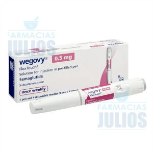 Wegovy Semaglutida 0.5mg FlexTouch Pluma Precargada – Tratamiento para el Control de Peso
