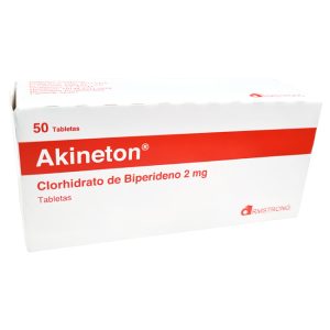 Akineton 2mg Control de Trastornos del Movimiento y síntomas del Parkinson