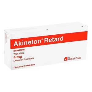 Akineton Retard 4mg Control de Trastornos del Movimiento y síntomas del Parkinson