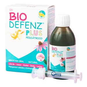Bio Defenz Plus Pediátrico Solución Oral Inmunomoduladora Natural 170ml