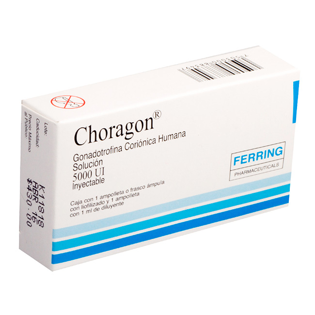 Choragon 5000UI Gonadotrofina Coriónica Inyectable para Fertilidad y Estimulación Ovárica - Imagen 2