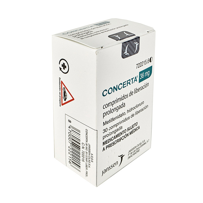 Concerta 36mg Tratamiento de Liberación Prolongada para el TDAH - Imagen 2