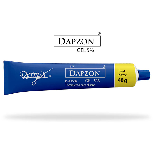 Dapzon® Gel 5% Dermix Tratamiento tópico para el acné con Dapsona micronizada