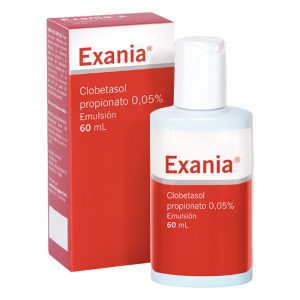 Exania Emulsión 0,05% 60mL Clobetasol Propionato