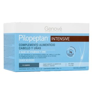 Genové Pilopeptan Intensive 15 Sobres Suplemento Fortalecedor para Cabello y Uñas