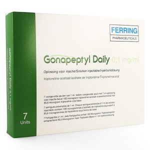 Gonapeptyl Daily 0,1mg/ml Solución Inyectable para Regulación Hormonal en Reproducción Asistida