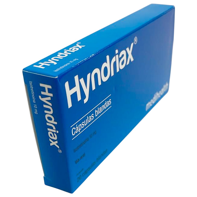 Hyndriax Isotretinoina 10mg Tratamiento para formas graves de Acné - Imagen 3