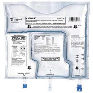 Kabiven Nutrición Parenteral Total en Bolsa Tricameral