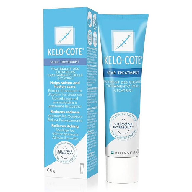 Kelo-Cote Gel 60g Tratamiento Avanzado para Cicatrices Hipertróficas y Queloides - Imagen 2
