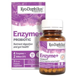 Enzyme+ Probiotic 60 cápsulas Apoya la salud intestinal
