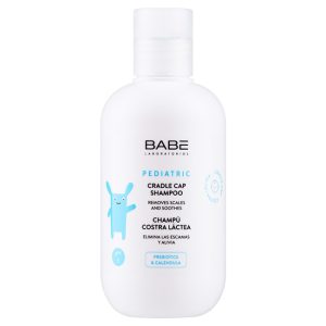 Babé Champú Costra Láctea Pediátrica 200ml Cuidado suave y eficaz para el cuero cabelludo del bebé