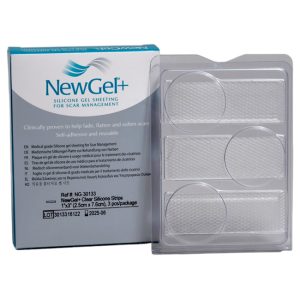 NewGel+ Clear Banda de Silicona NG-30133 (1”x3”) 3 unidades