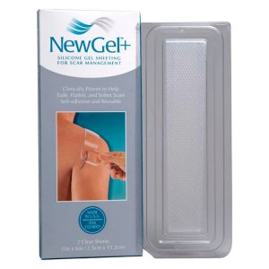 NewGel+ Clear Banda de Silicona NG301S2 (1”x6”) 2 unidades
