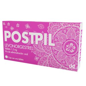 Postpil 1.5 mg Levonorgestrel – Pastilla del Día Después Anticonceptivo de Emergencia