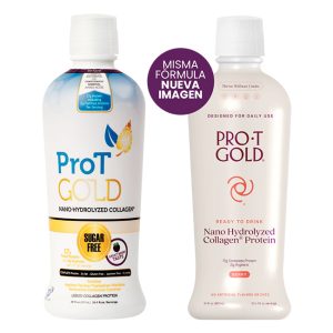 ProT Gold Liquid Collagen Protein 30oz Sabor Naranja Crema
