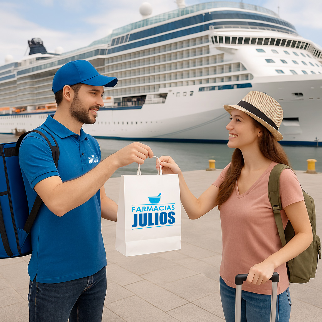 Servicio de Entrega (Delivery) de Medicamentos en Cruceros en puertos de Panamá y ColónPRECIO DESDE
