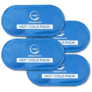 Paquetes de Hielo Reutilizables de Gel Frío y Caliente Set de 4 Unidades