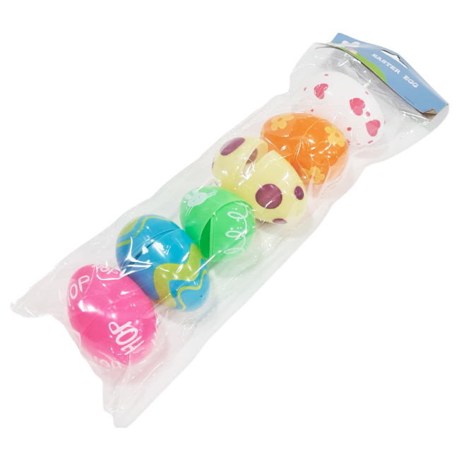 Huevos de Pascua Paquete de 6 medianos decorados - Imagen 2