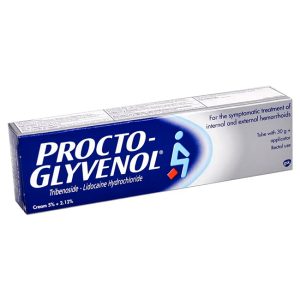 Procto-Glyvenol Crema Tratamiento Tópico Hemorroides