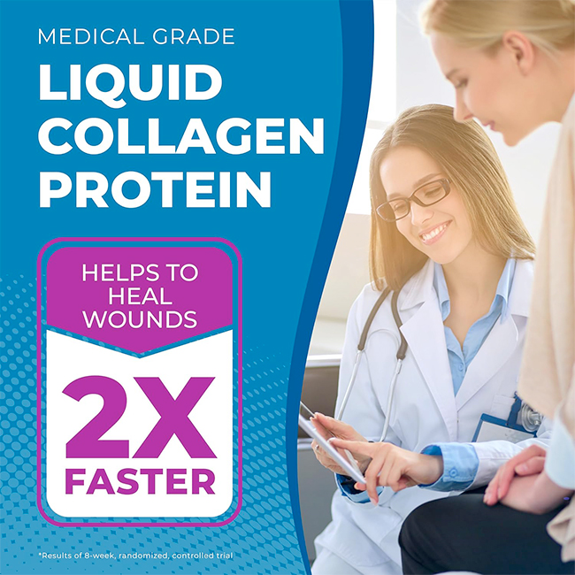 ProT Gold Liquid Collagen Protein Shot Sabor Berry - Imagen 7