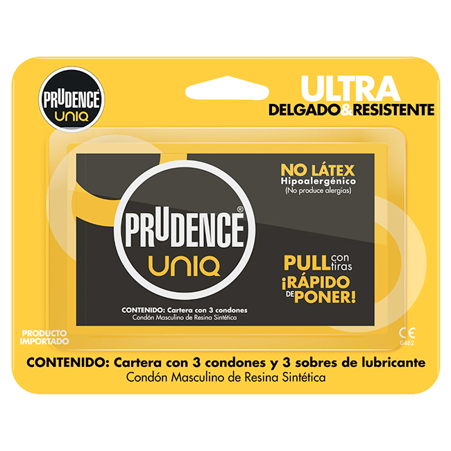 Condones Prudence Uniq Ultra Delgado y Resistente (No Látex) - Imagen 2
