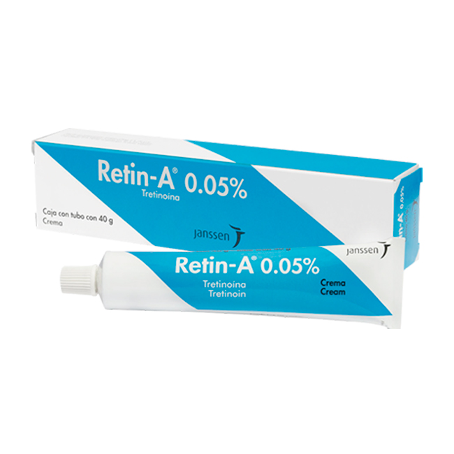 Retin-A 0.05% de Tretinoína 40g Crema - Imagen 2