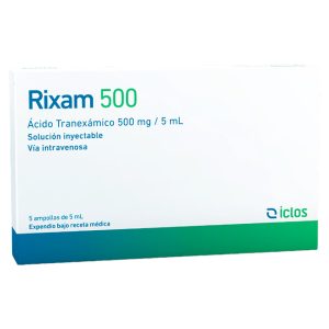 Rixam 500 mg Solución Inyectable Tratamiento de Hemorragias