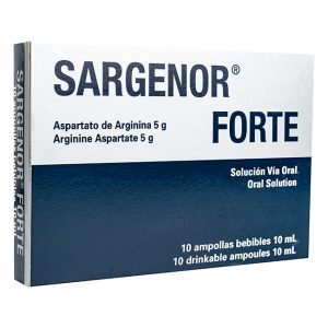 Sargenor Forte (Ampollas 10ml) Tratamiento Fatiga a Corto Plazo