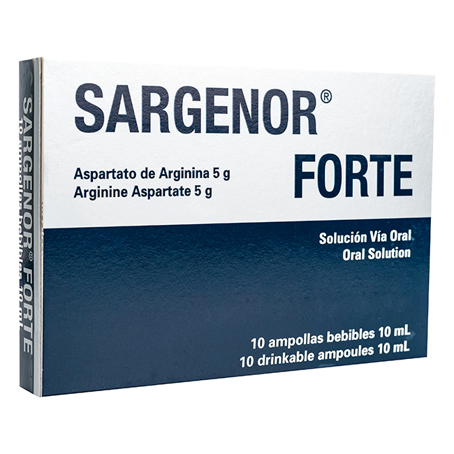Sargenor Forte (Ampollas 10ml) Tratamiento Fatiga a Corto Plazo - Imagen 2