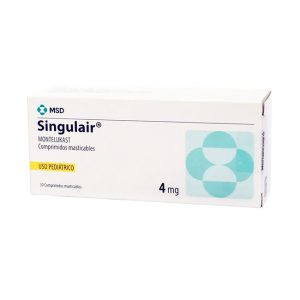 Singulair 4mg Tratamiento Asma Uso Pediátrico