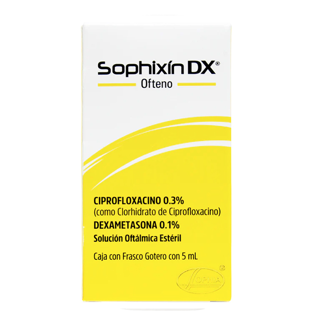 Sophixin DX Ofteno 5ml Solución Oftálmica - Imagen 2