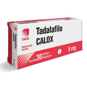Tadalafilo Calox 5mg Tratamiento Disfunción Eréctil
