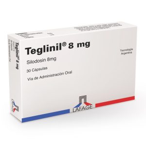 Teglinil Silodosin 8mg Hiperplasia Prostática Benigna