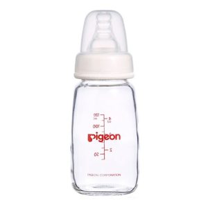 Mamadera Vidrio PIGEON Flexible 0m+ 120ml