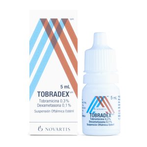 TobraDex Tobramicina Dexametasona – Oftálmico en Gotas 5ml
