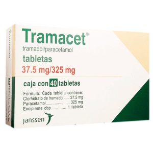 Tramacet Tabletas (Tramadol / Paracetamol) Alivio del Dolor