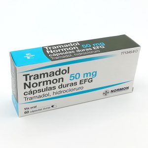 Tramadol Normon 50mg Analgésico Opioide en Cápsulas para Dolor Moderado a Severo