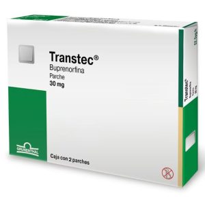 Transtec 30mg Parche Transdérmico Analgésico Opioide de Liberación Prolongada con Buprenorfina para Dolor Crónico