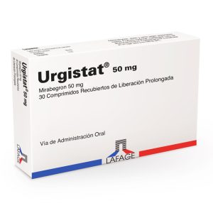 Urgistat Mirabegron 50mg Síndrome de Vejiga Hiperactiva